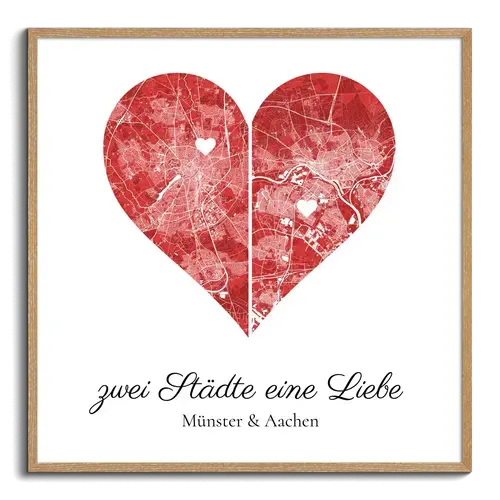 Zwei Städte eine Liebe