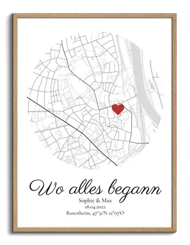 Wo alles begann, Kreisform